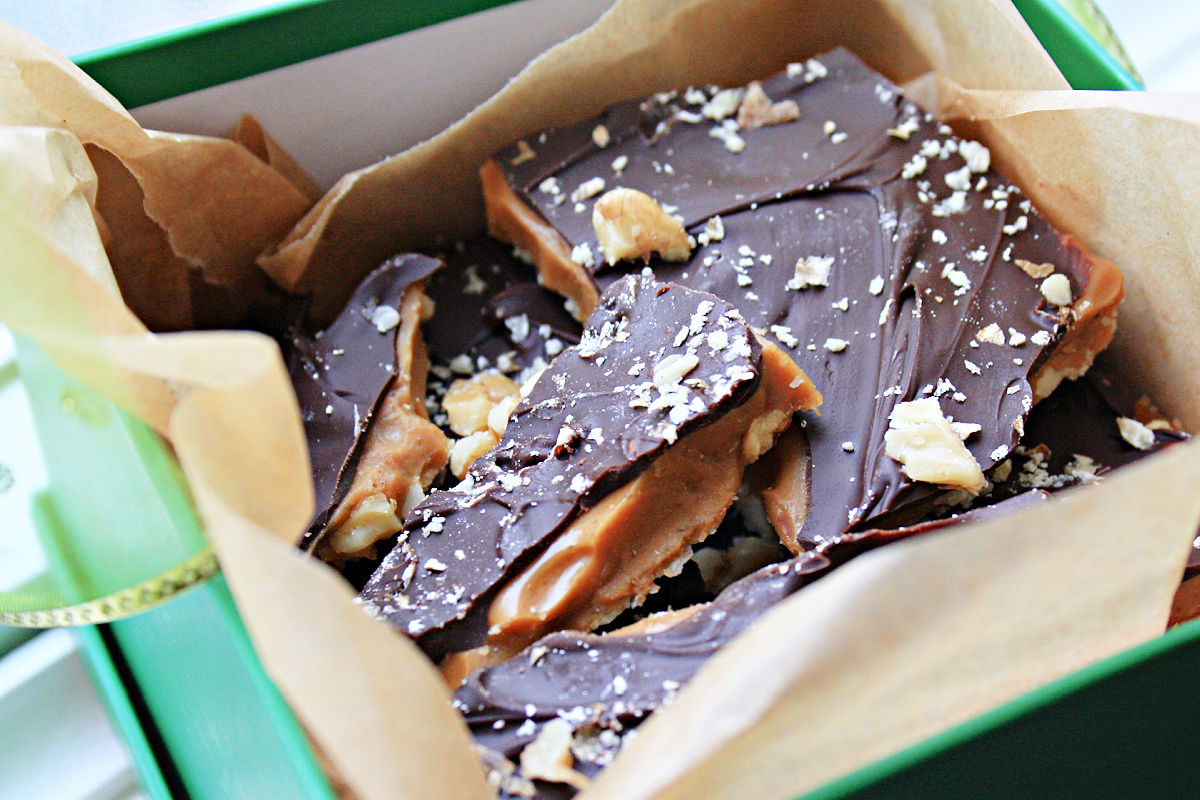 Homemade Toffee the Easy Way - Bridget's Green Kitchen