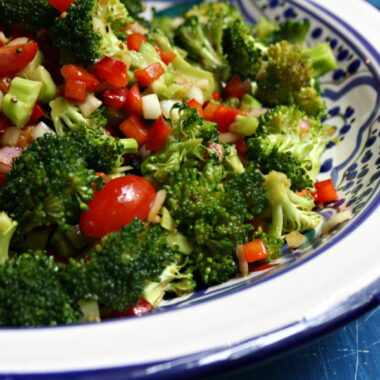 marinated broccoli salad
