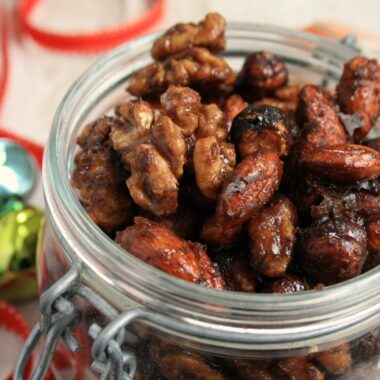 Five spice candied nuts
