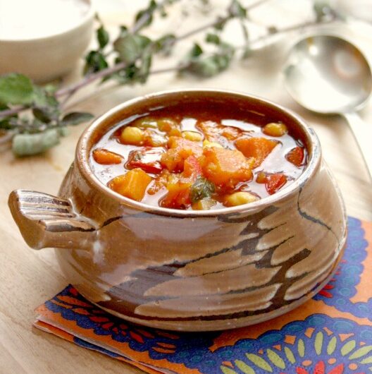 Sweet Potato Chickpea Soup