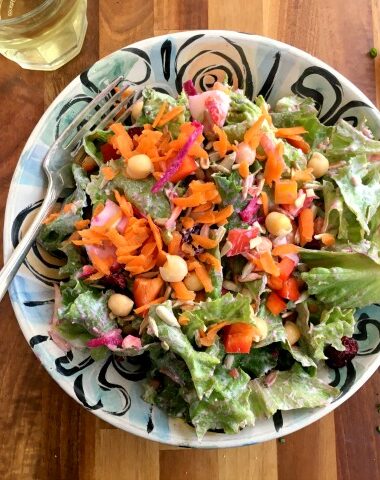 main dish rainbow salad