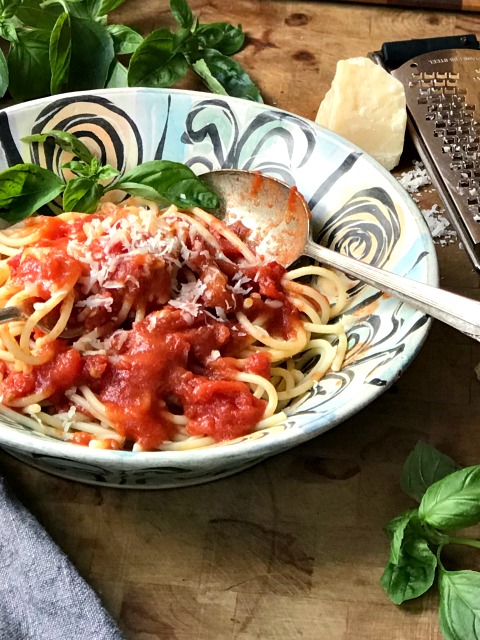 Marcella Hazan's Tomato Sauce Recipe from Mom