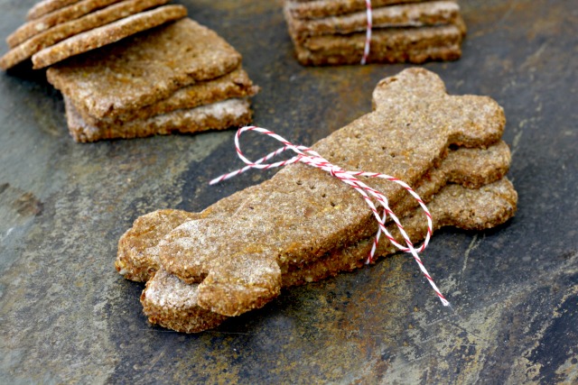 Sunflower seed & carrot dog biscuits are a wholesome homemade treat for your family pet. 
