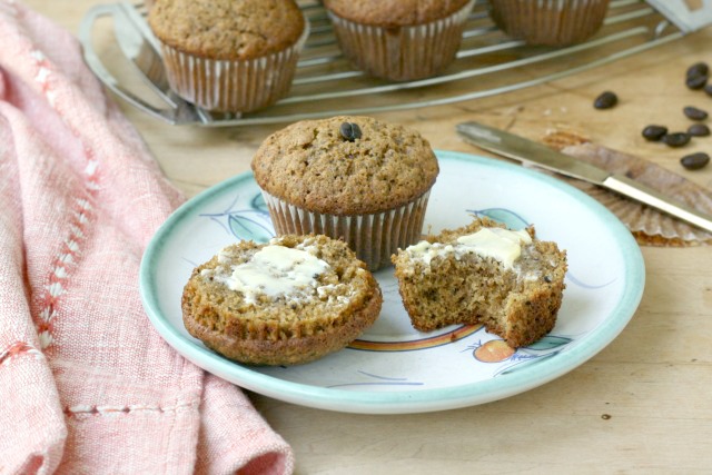 Secret ingredient brown sugar banana muffins