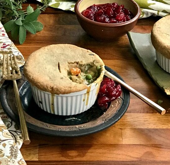 Chicken Pot Pie with Cornmeal Sage Pastry