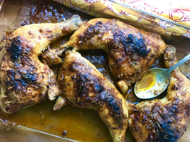 Crispy Parmesan Oven-Fried Chicken - easy to prep, always moist and flavourful.