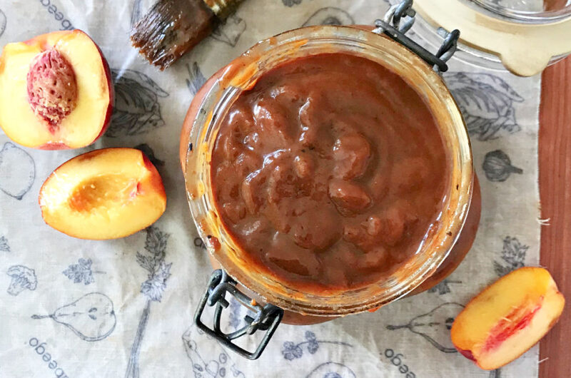 Tangy Peach Barbecue Sauce